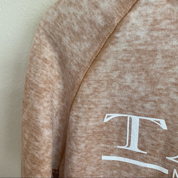 Taos New Mexico Sweatshirt Graphic Brown LE High Low Sz Medium Liquid Energy - Picture 3 of 6